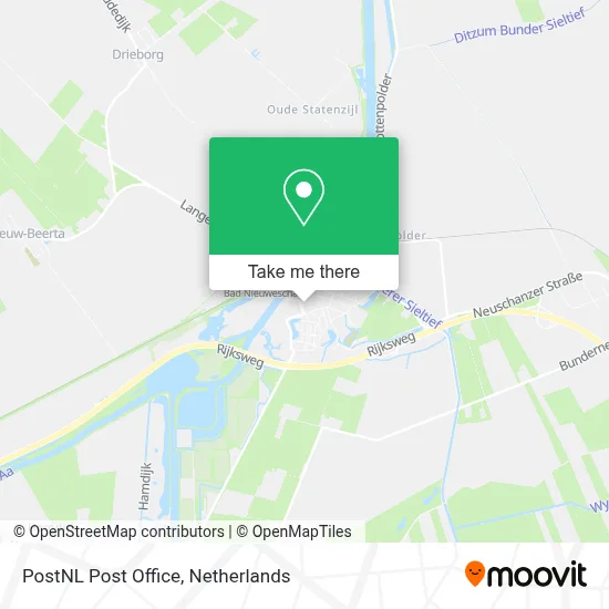 Postnl Postkantoor map