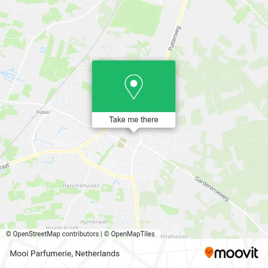 Mooi Parfumerie map