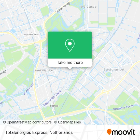 Totalenergies Express map