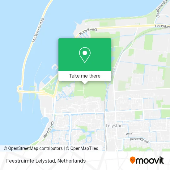Feestruimte Lelystad map