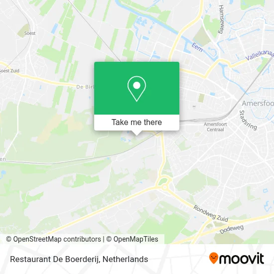 Restaurant De Boerderij map