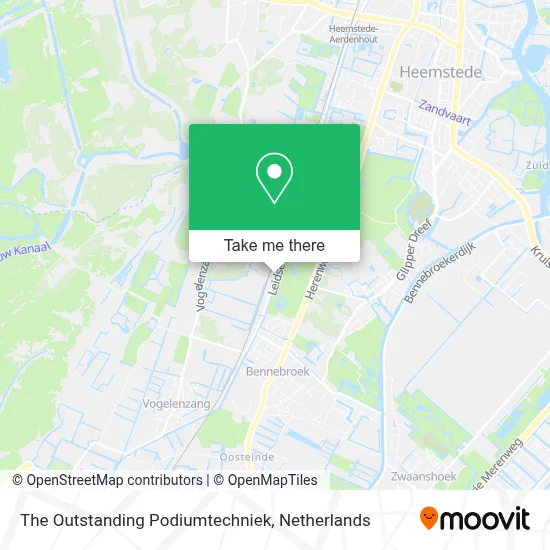 The Outstanding Podiumtechniek map