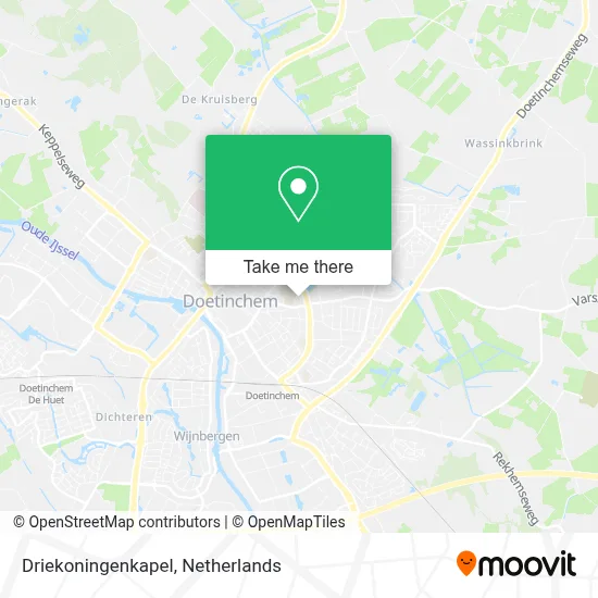 Driekoningenkapel map