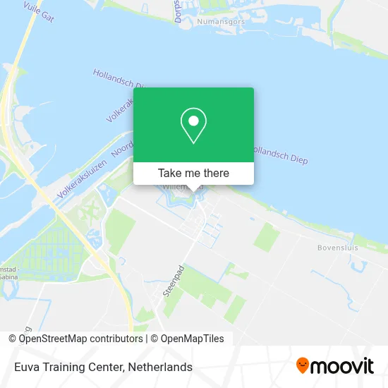 Euva Training Center map