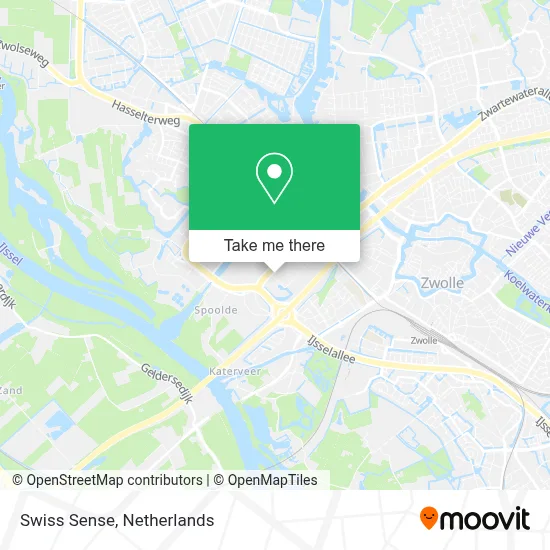 Swiss Sense map