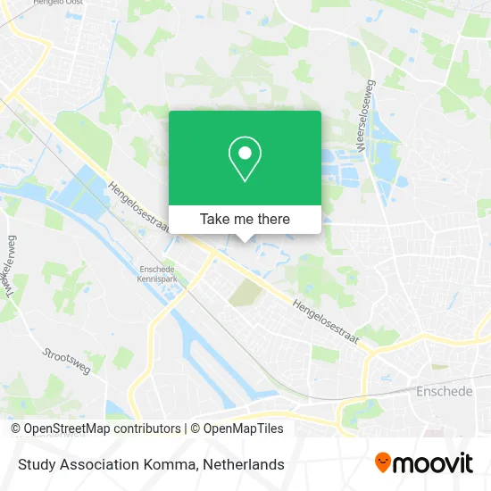 Study Association Komma map