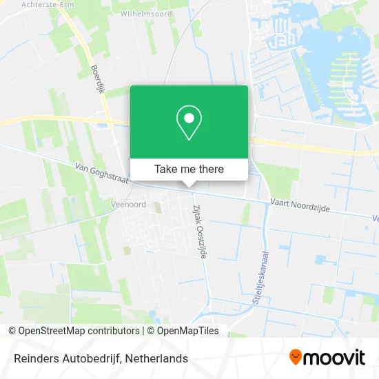 Reinders Autobedrijf map