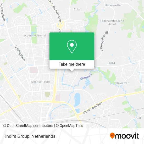 Indira Group map
