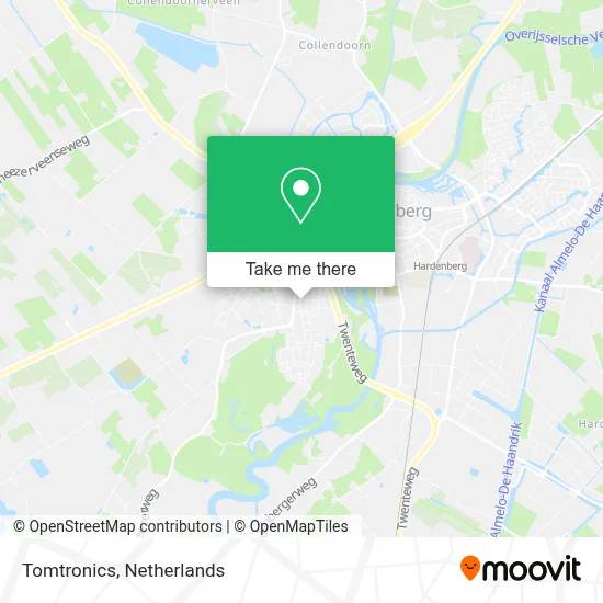 Tomtronics map