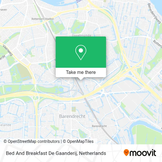 Bed And Breakfast De Gaanderij map