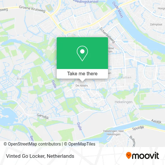 Vinted Go Locker Karte
