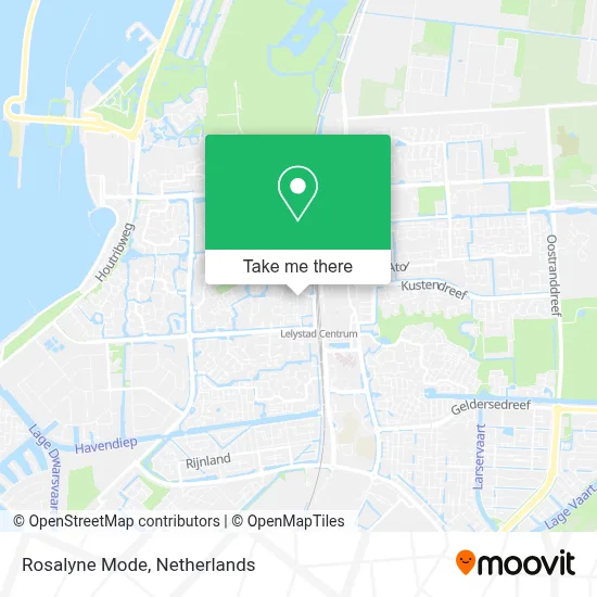 Rosalyne Mode map