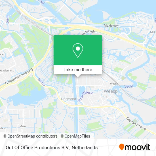 Out Of Office Productions B.V. map