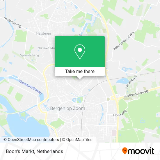 Boon's Markt map