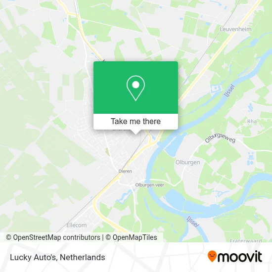 Lucky Auto's map