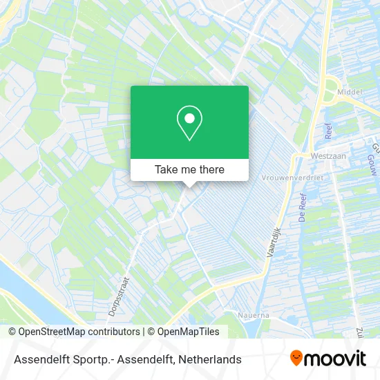 Assendelft Sportp.- Assendelft map