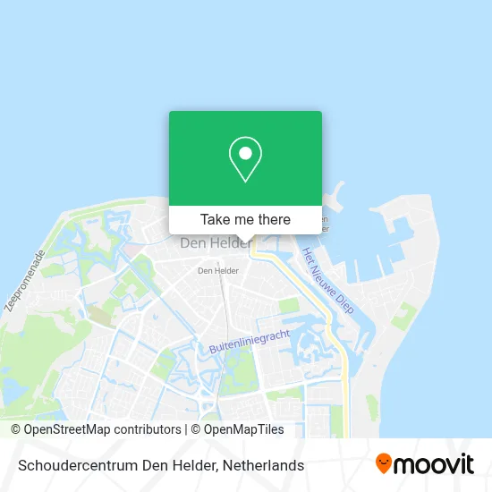 Schoudercentrum Den Helder map