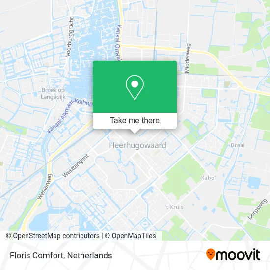 Floris Comfort map