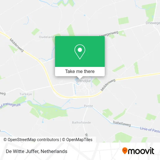 De Witte Juffer Karte