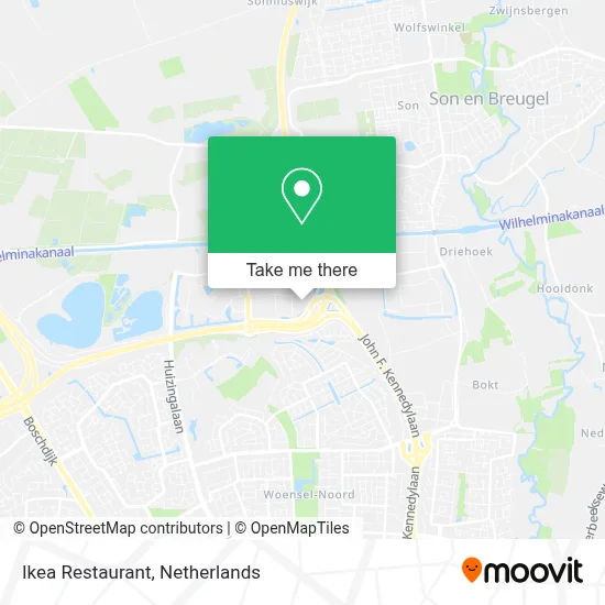 Ikea Restaurant map