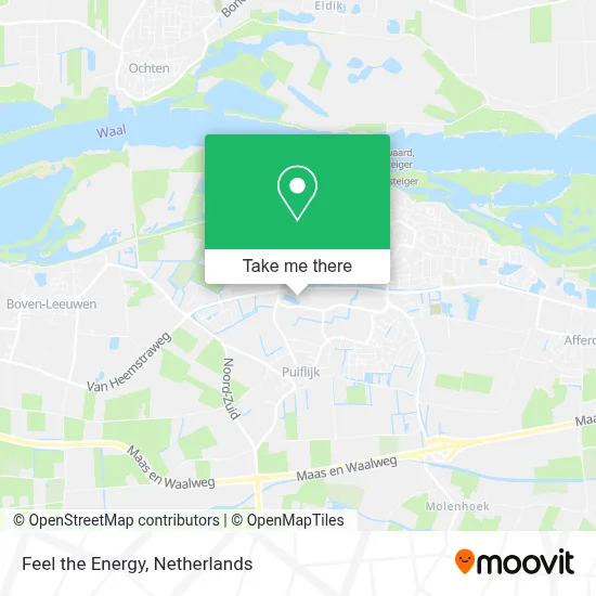 Feel the Energy map