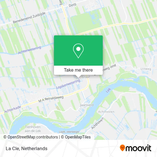 La Cle map