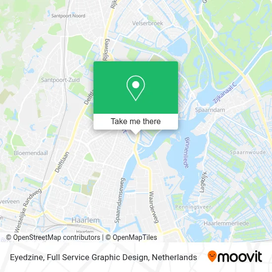 Eyedzine, Full Service Graphic Design map
