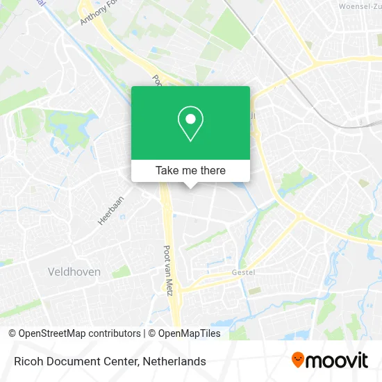 Ricoh Document Center map