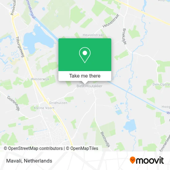 Mavali map