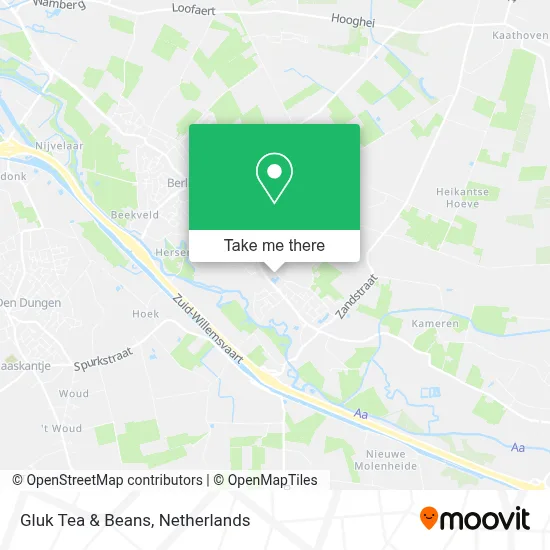 Gluk Tea & Beans map