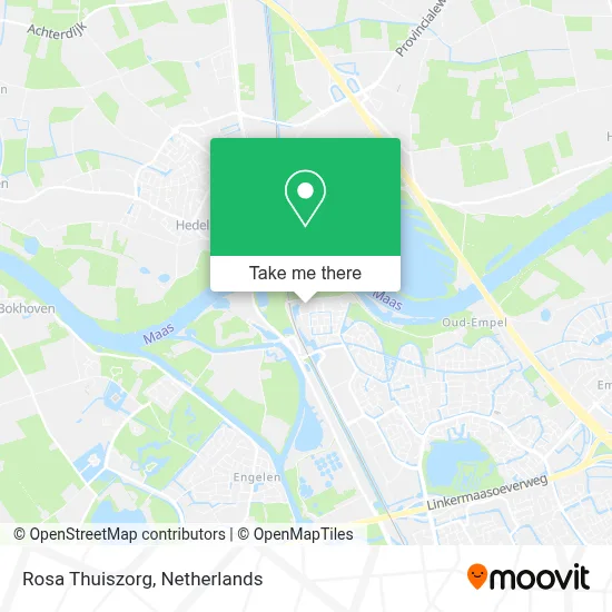 Rosa Thuiszorg map