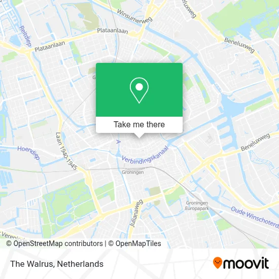 De Walrus Karte