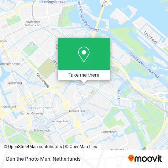 Dan the Photo Man map