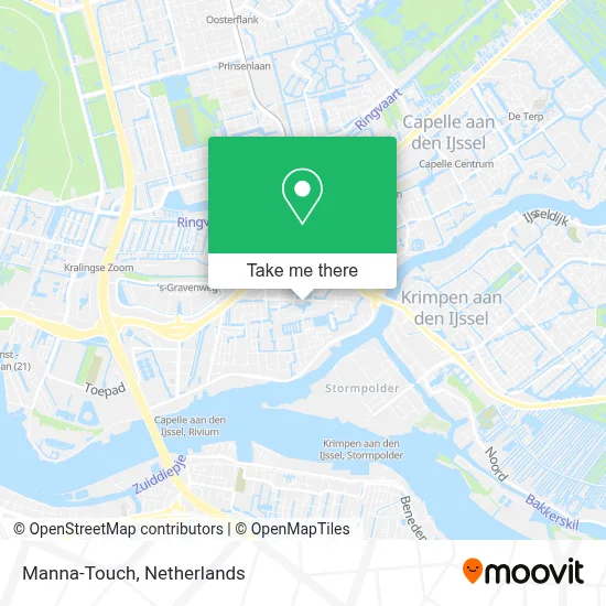 Manna-Touch map