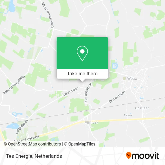 Tes Energie map