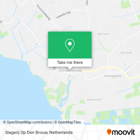 Slagerij Op Den Brouw map