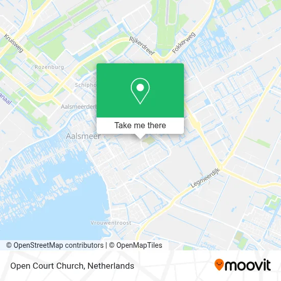 Open Court Church map