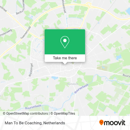 Man To Be Coaching map