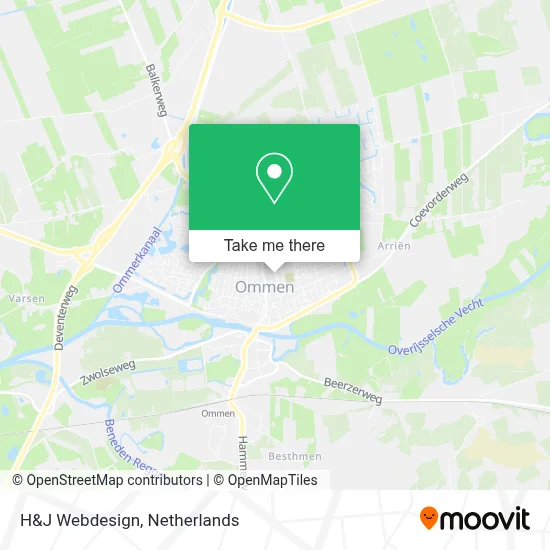 H&J Webdesign map