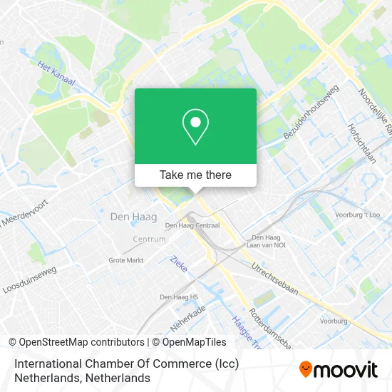 International Chamber Of Commerce (Icc) Netherlands map