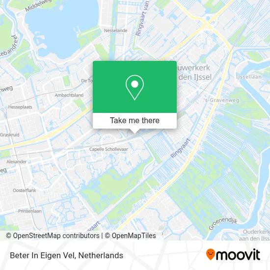 Beter In Eigen Vel map