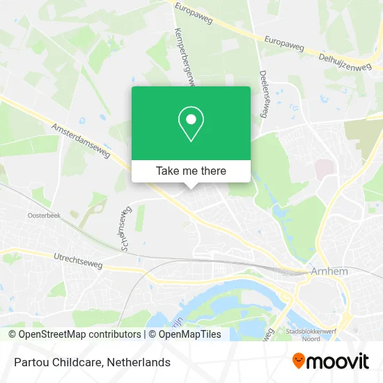 Partou Childcare map