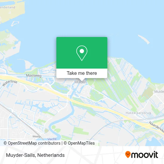 Muyder-Sails map