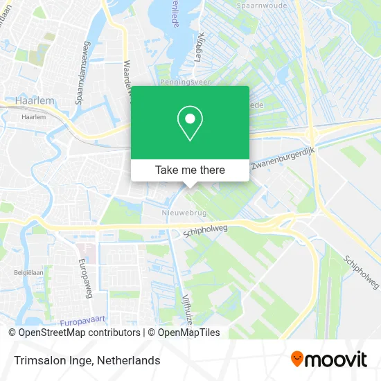 Trimsalon Inge map