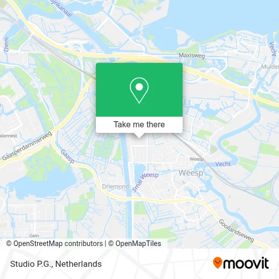 Studio P.G. map