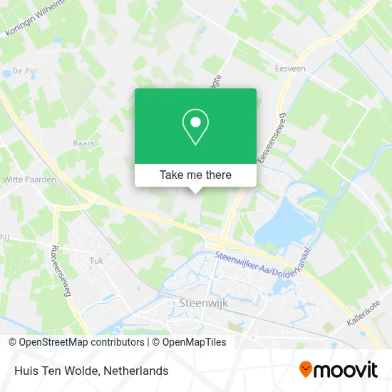Huis Ten Wolde map