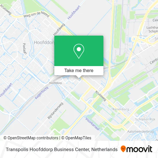 Transpolis Hoofddorp Business Center map