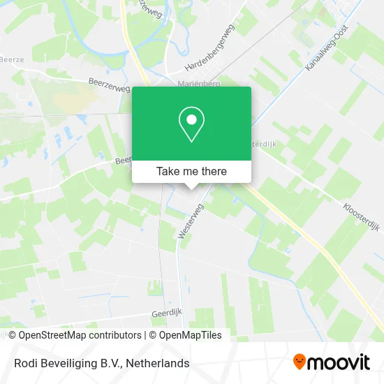 Rodi Beveiliging B.V. map