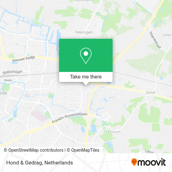 Hond & Gedrag map