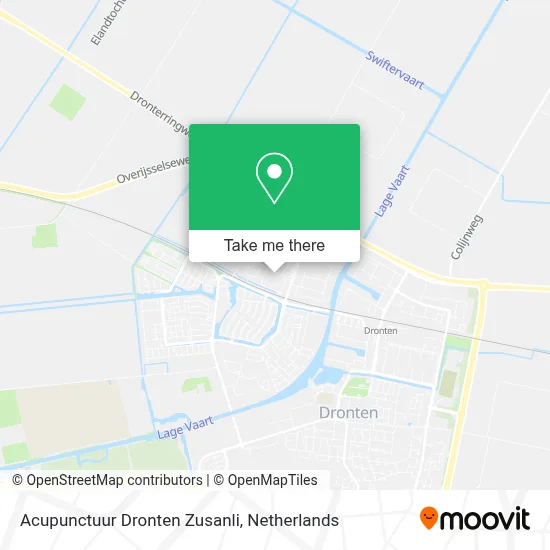 Acupunctuur Dronten Zusanli map